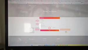 Waarom IPTV blokkeert in Nederland: blokkades, storingen en accountoorzaken 2 Een computerscherm met het IBO Player Pro-formulier voor de afspeellijstnaam en M3U-link.