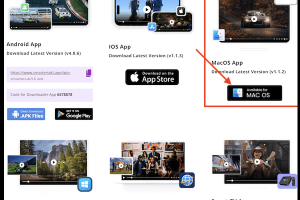 Zo kijk je IPTV op je pc, stap voor stap 25 Downloadpagina van Smarters met de macOS-download gemarkeerd.