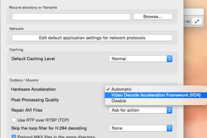 Zo kijk je IPTV op je pc, stap voor stap 30 VLC-voorkeuren op macOS met het menu Hardware Acceleration.