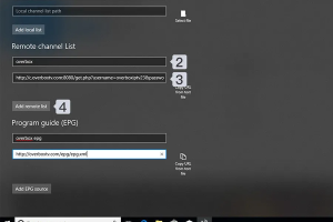 Zo kijk je IPTV op je pc, stap voor stap 32 Program guide EPG in MyIPTV Player met een XMLTV-adres en Add EPG source.