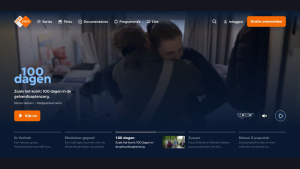 Gratis IPTV: test een dienst 24 uur voordat je kiest 2 De startpagina van NPO Start met programmacategorieën en de knop Gratis aanmelden.