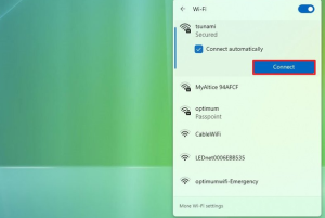 IPTV Storing Vandaag: Wat Zijn de Oorzaken en Oplossingen? 18 Menu Wi-Fi sous Windows 11 avec les options disponibles et le bouton « Se connecter ».