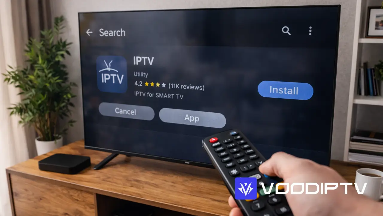 iptv installeren op smart tv