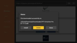 Hoe werkt Fire TV Stick met IPTV ? Stap-voor-stap 9 apk file
