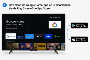Hoe IPTV kijken via Chromecast ? Complete configuratiegids 3 download de google home-applicatie