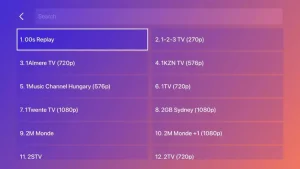 Hoe IPTV installeren op Apple TV? 8 epg geladen zijn