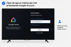 Hoe IPTV kijken via Chromecast ? Complete configuratiegids 4 google-account