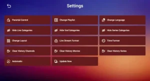 IBO Player Pro activeren voor IPTV? 7 open het instellingenmenu