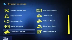 Hoe IPTV instellen op een MAG-box? 4 restart-portal