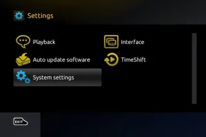 Hoe IPTV instellen op een MAG-box? 2 system-settings