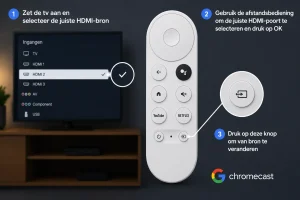 Hoe IPTV kijken via Chromecast ? Complete configuratiegids 2 wacht tot het opstartscherm