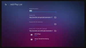m3u playlist