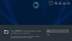 open XCIPTV player