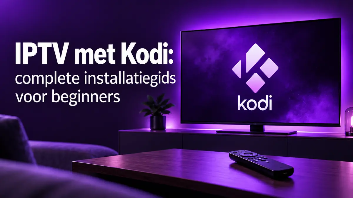 IPTV Nederland 20 IPTV met Kodi: complete installatiegids voor beginners